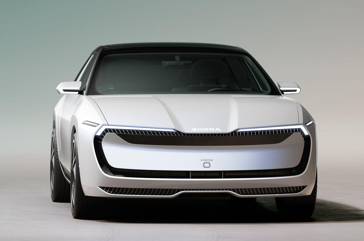 Skoda Vision O front static Skoda Vision O front static