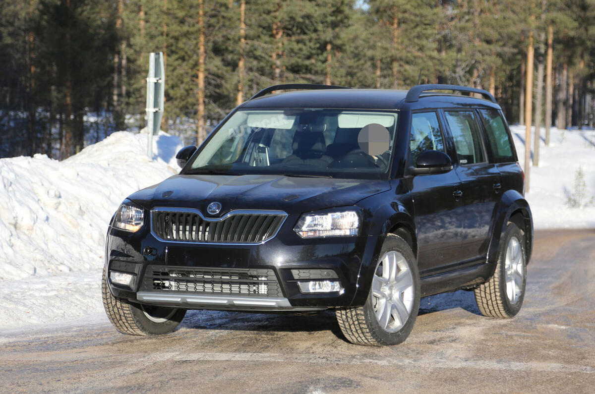 2016 Skoda SUV spy pictures