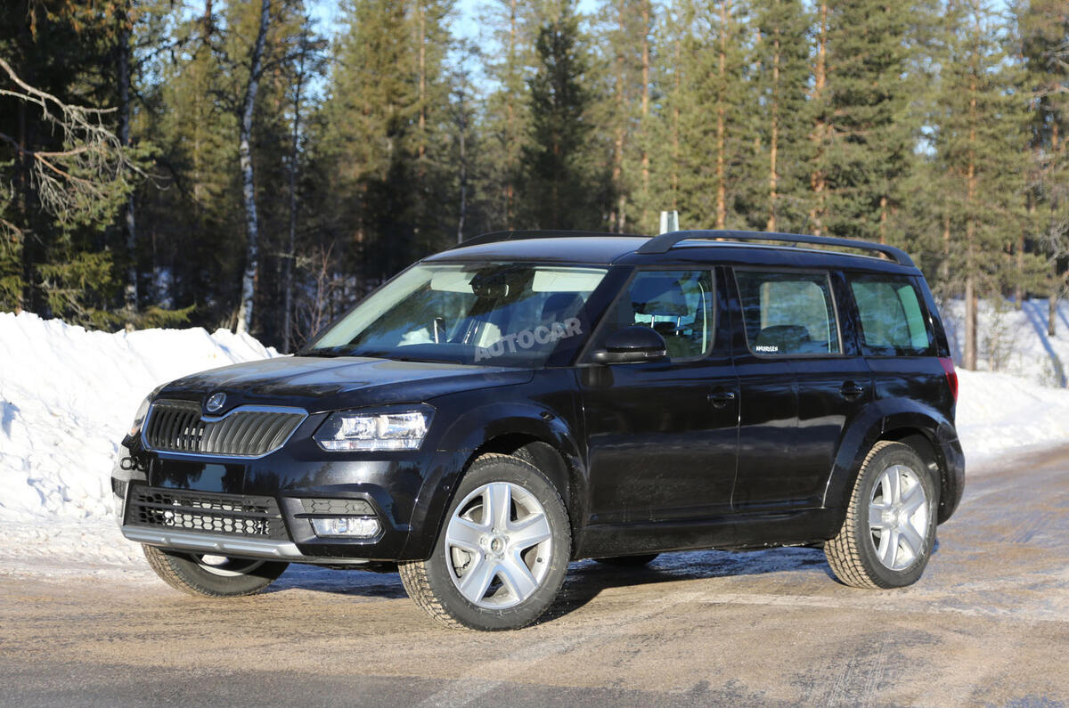 2016 Skoda SUV spy pictures