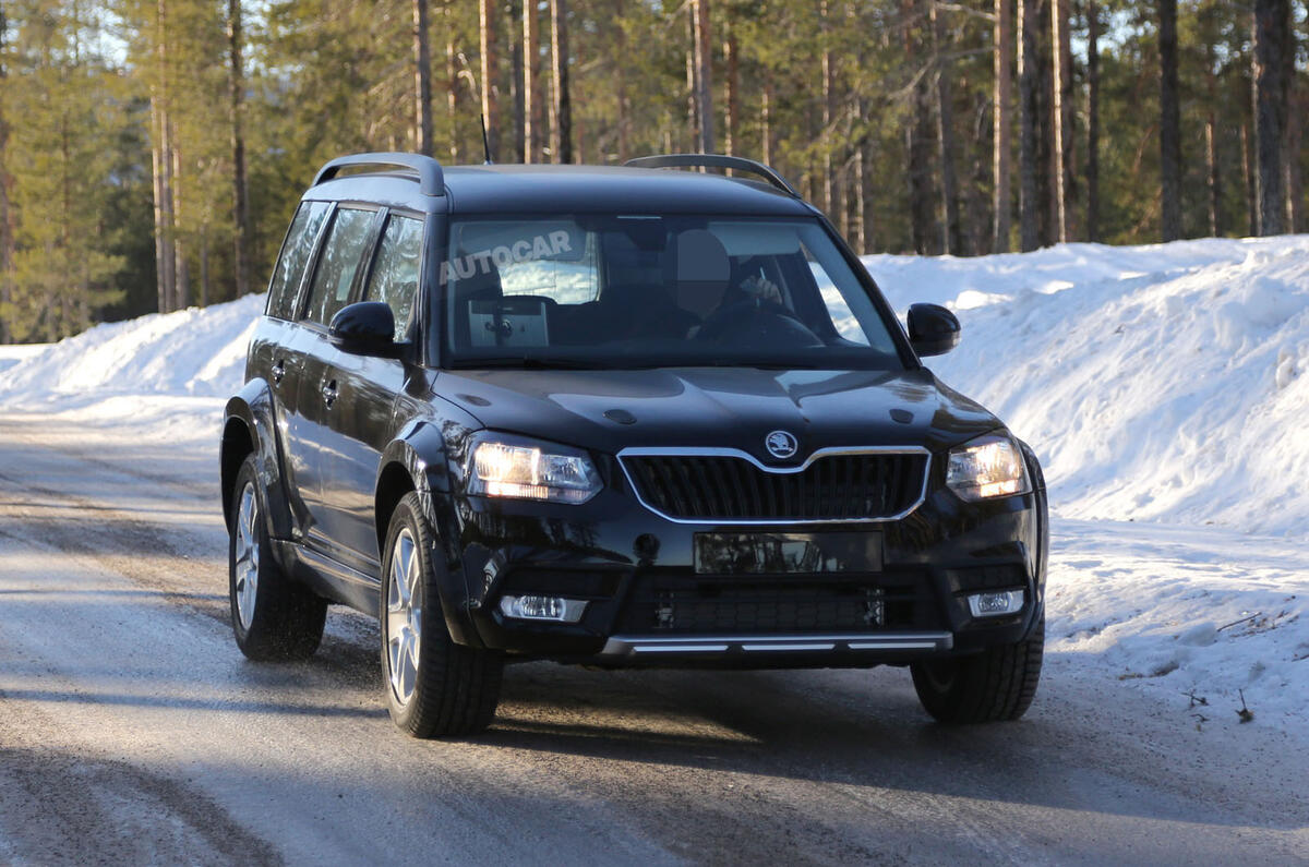 2016 Skoda SUV spy pictures