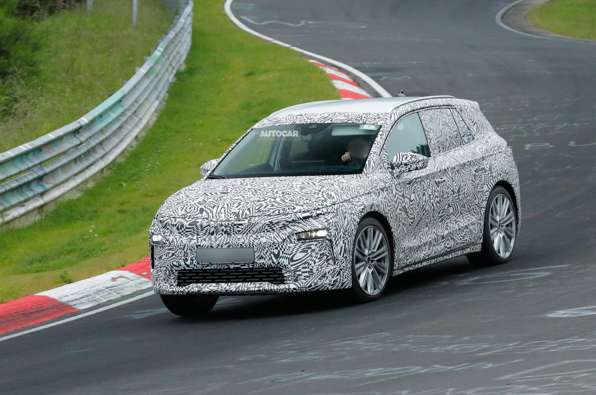 Skoda Elroq front alone Skoda Elroq front alone