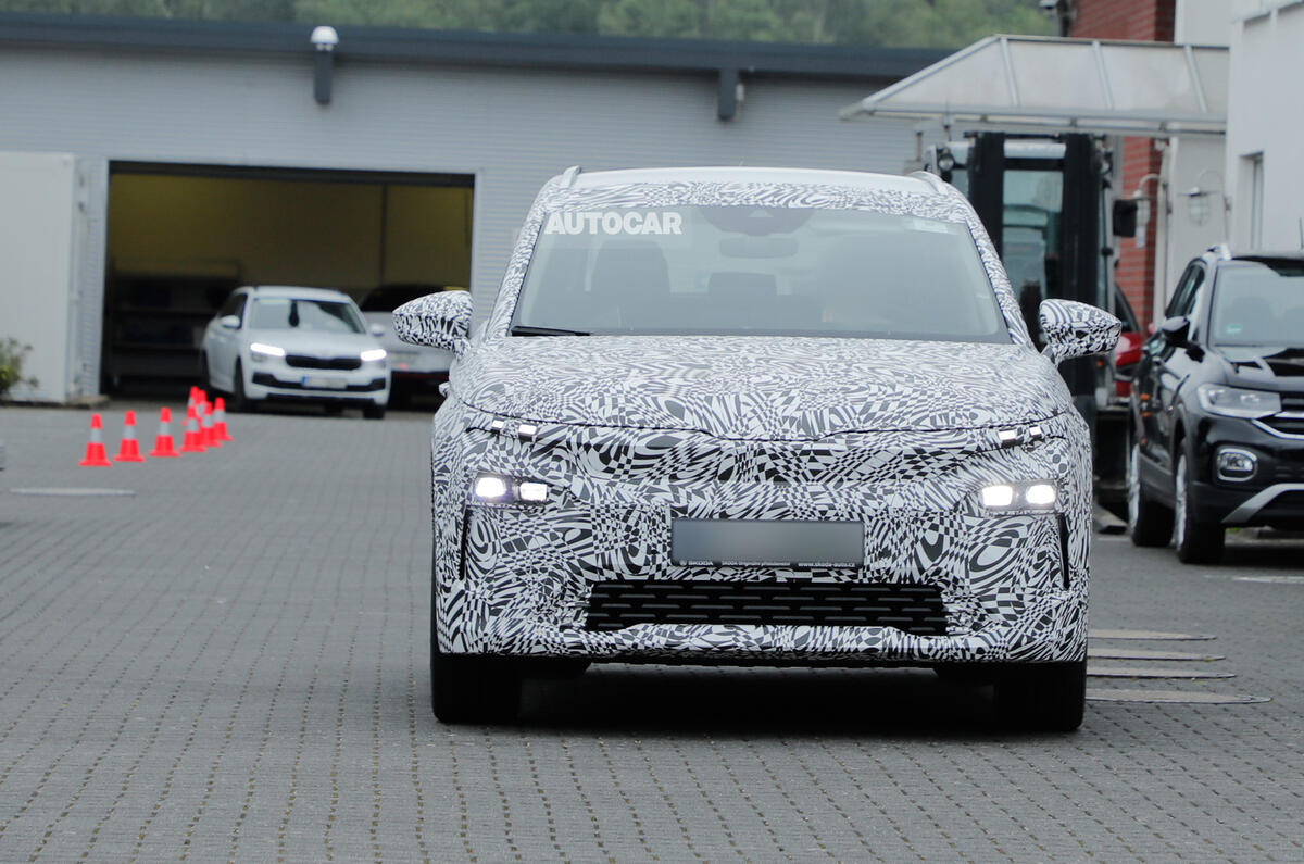 Skoda Elroq nose Skoda Elroq nose