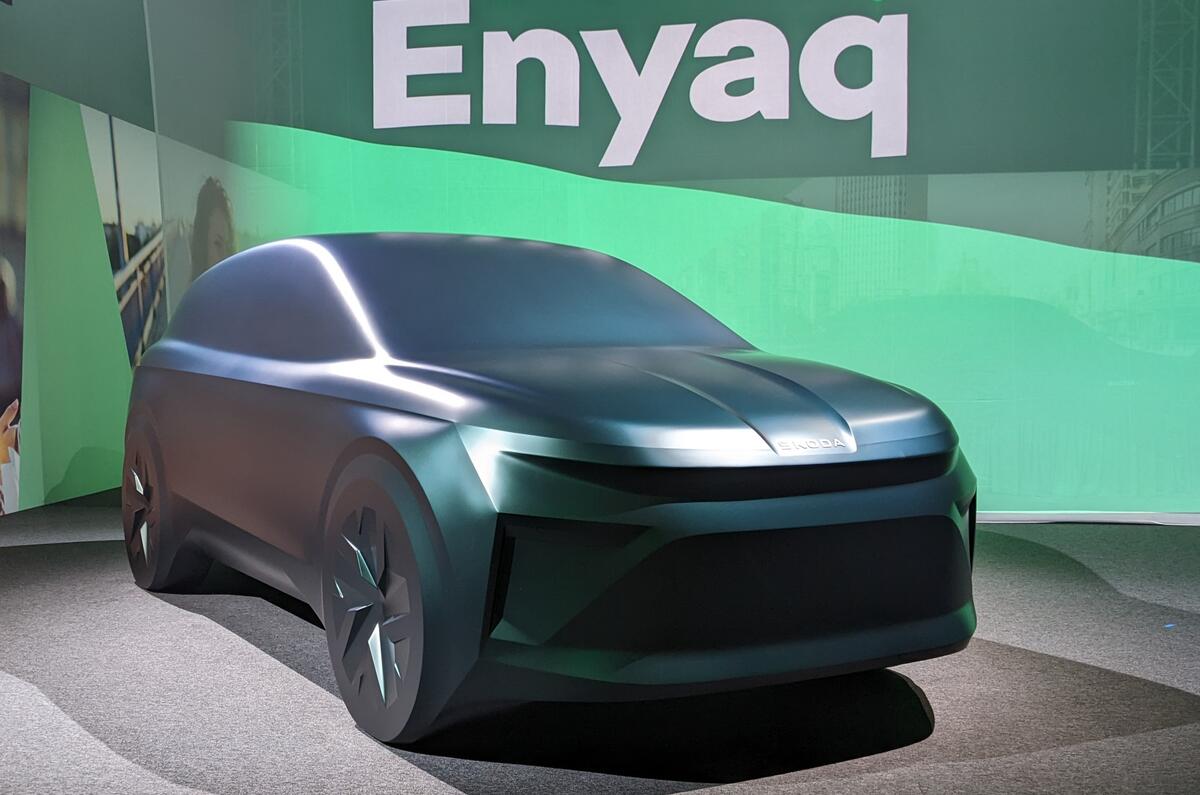Skoda Enyaq iV SUV update model