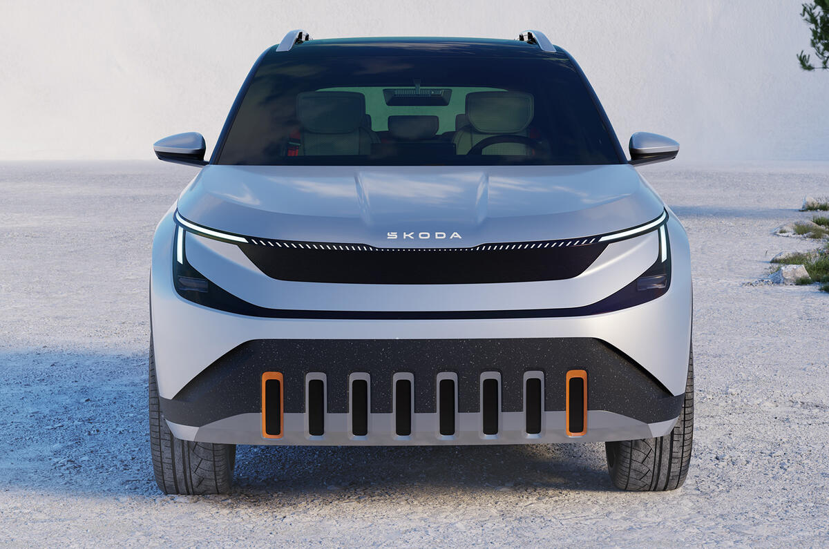 Skoda Epiq front nose Skoda Epiq front nose