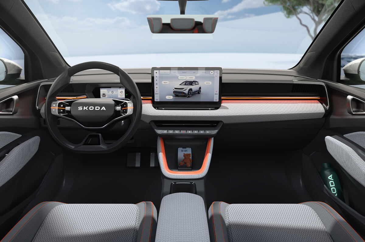 Skoda Epiq interior Skoda Epiq interior