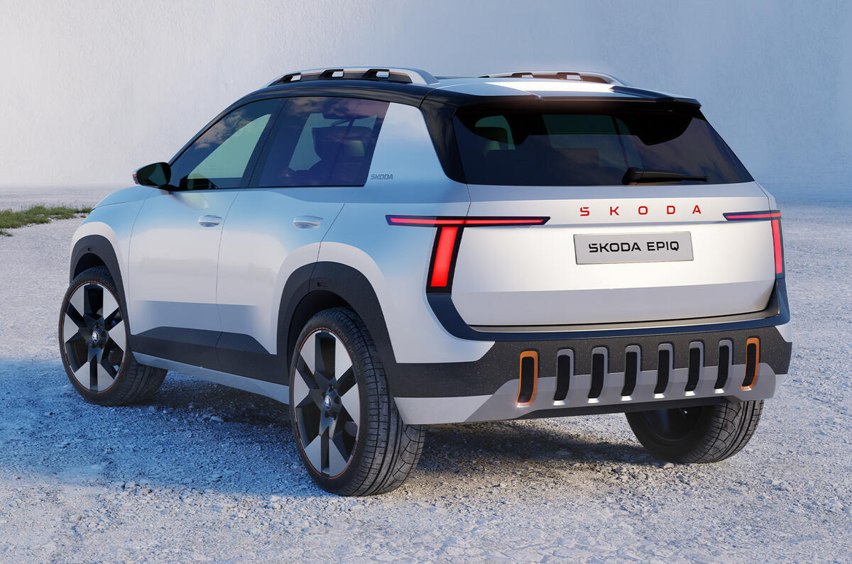 Skoda Epiq rear lead Skoda Epiq rear lead