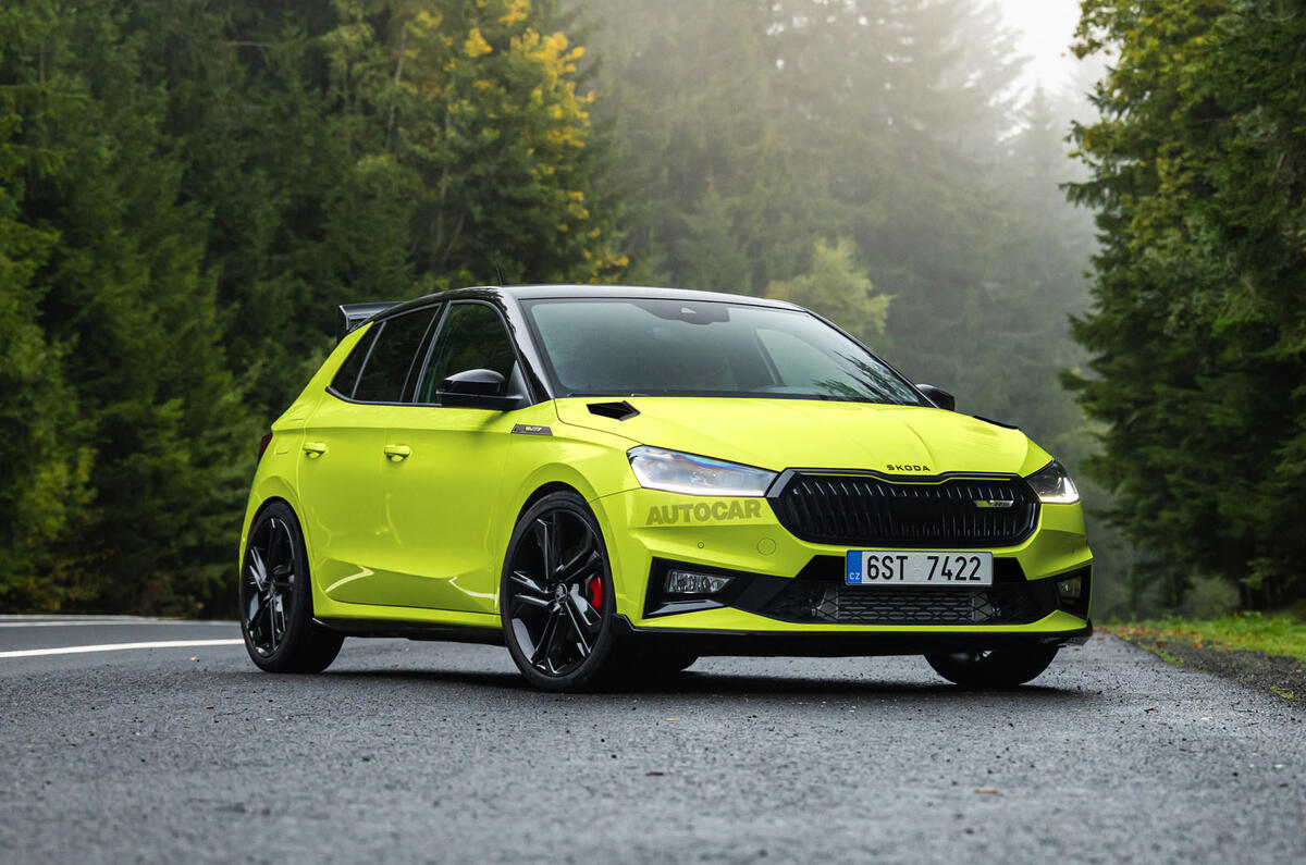 Skoda Fabia VRS render 2025 copy