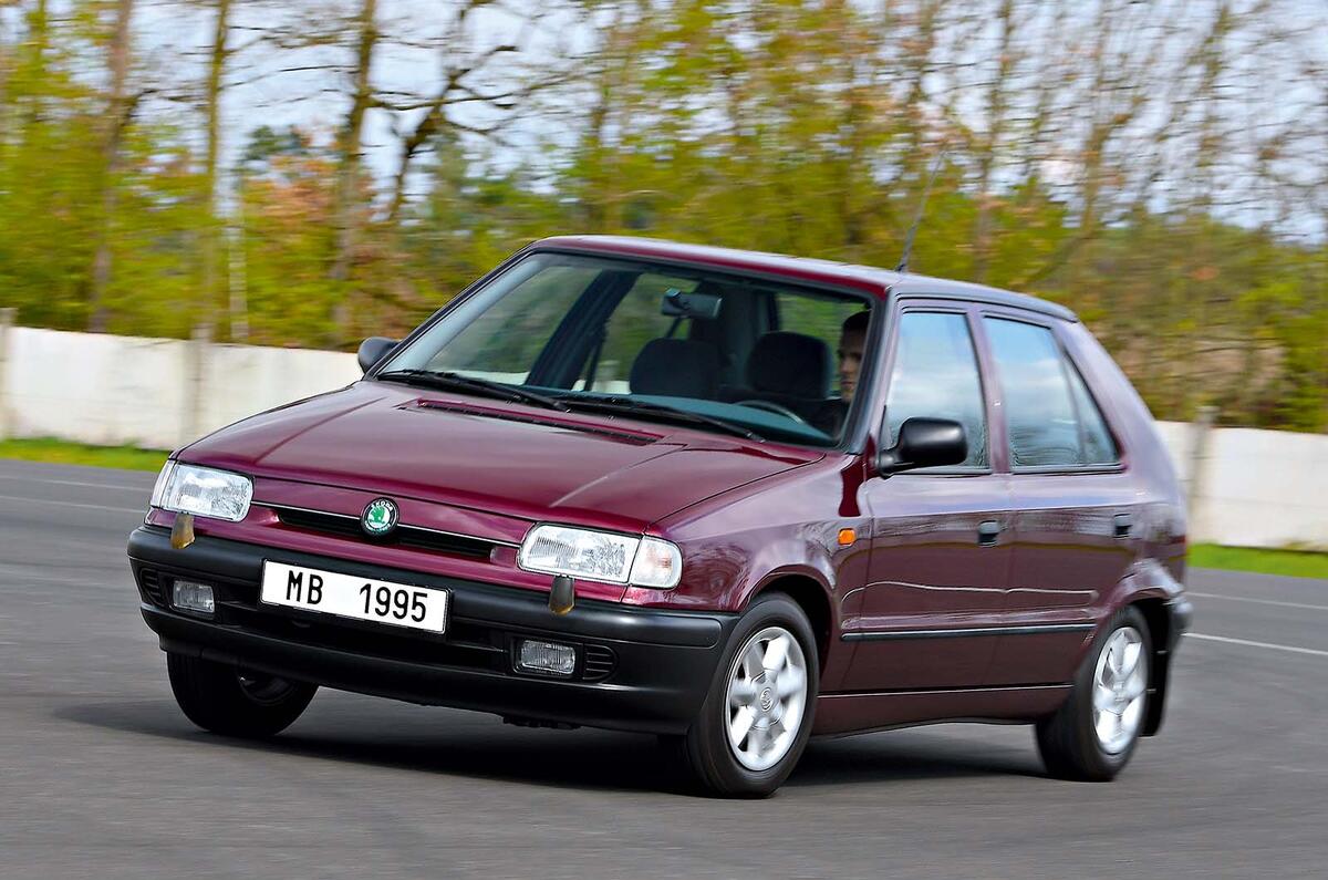 Skoda Felicia front three quartert