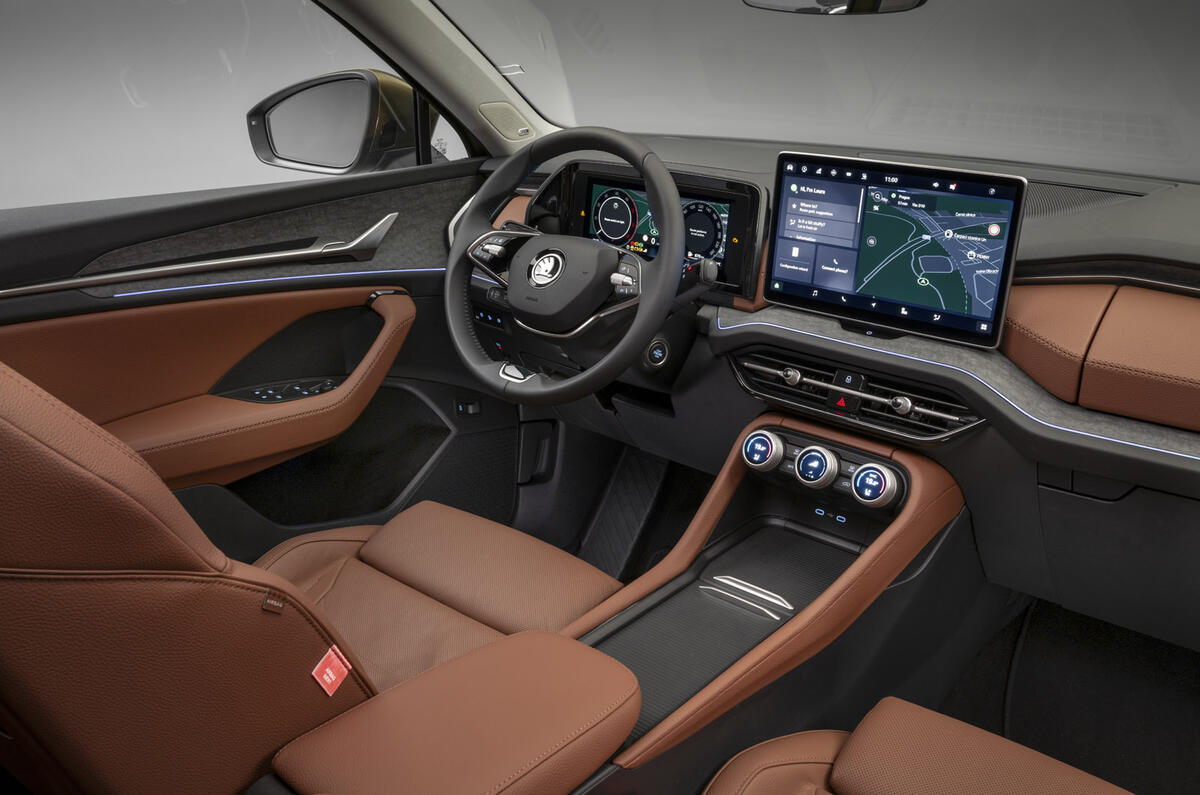 Skoda Kodiaq interior Skoda Kodiaq interior