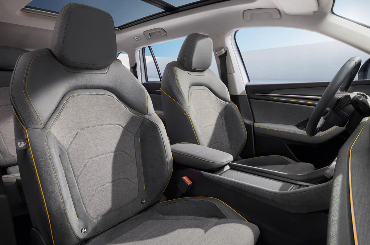 Skoda Kodiaq PHEV interior Skoda Kodiaq PHEV interior