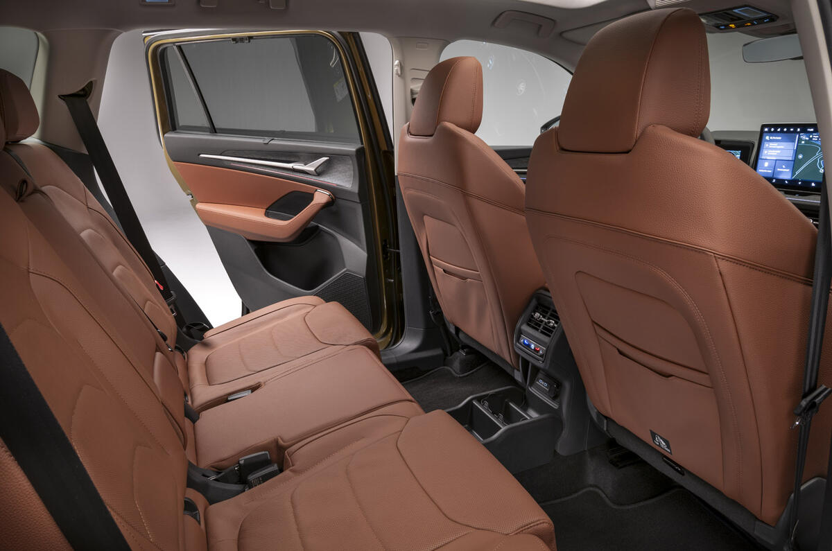 Skoda Kodiaq Sportline rear seats Skoda Kodiaq Sportline rear seats
