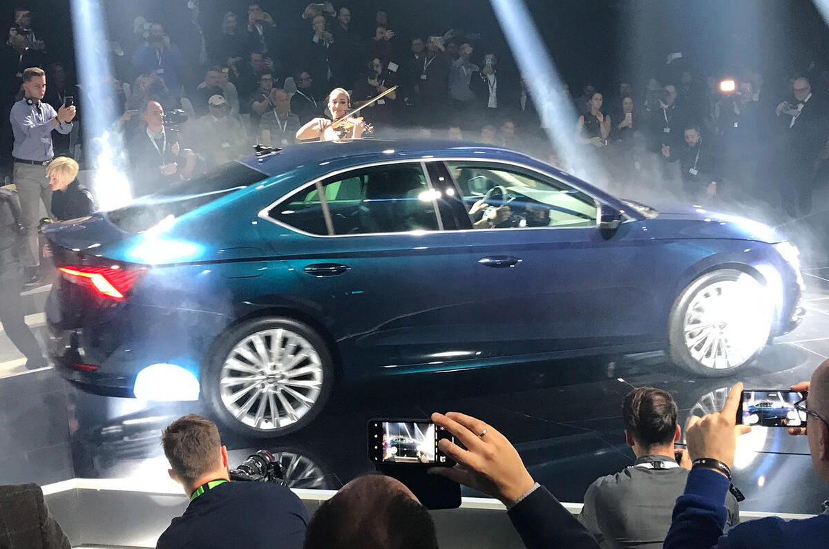 Skoda Octavia 2020 official launch - side