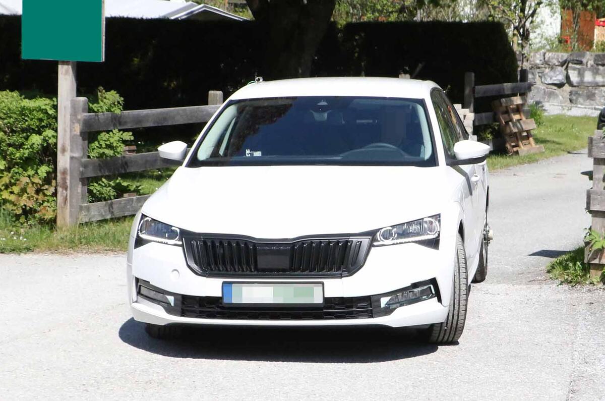 2019 Skoda Octavia estate spy shots