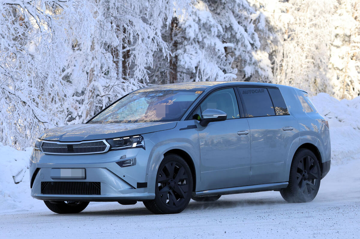 Skoda Peaq front 3 4 side