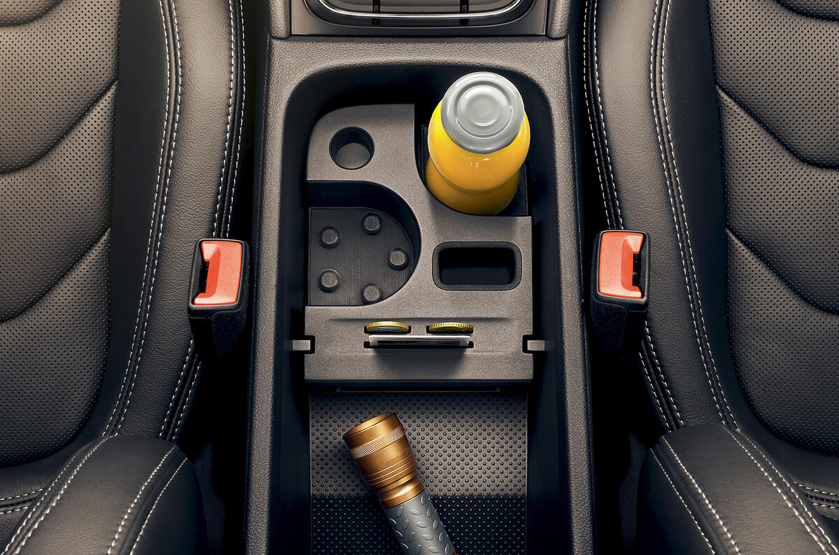 Skoda Simply Clever centre console storage Skoda Simply Clever centre console storage