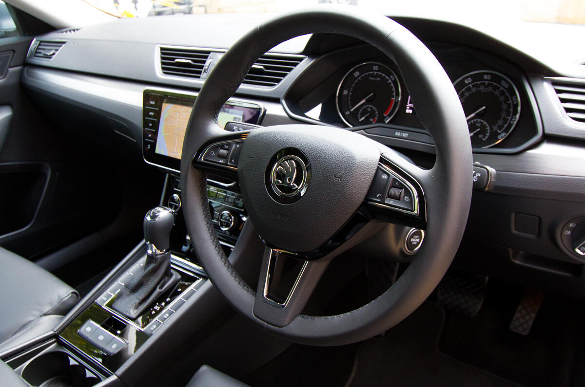 Skoda Superb interior Skoda Superb interior