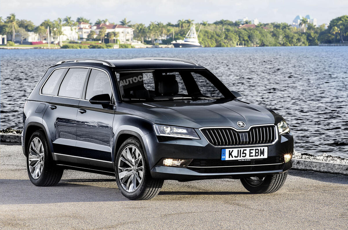 Skoda SUV rendering
