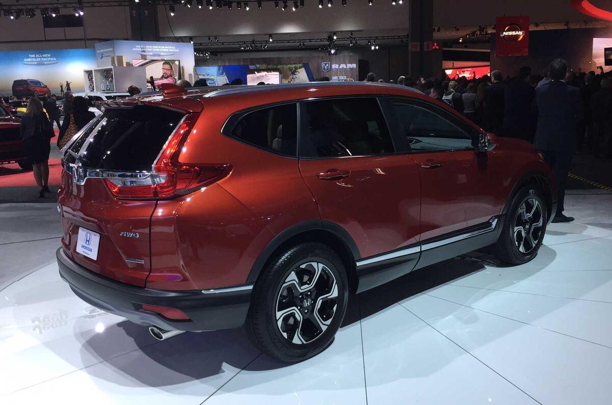 New Honda CR-V revealed, but UK sales on hold until 2017