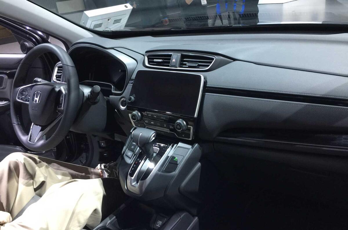 New Honda CR-V interior