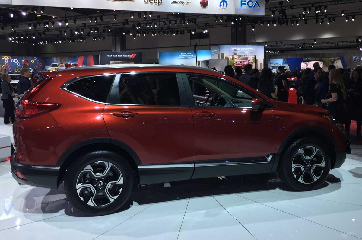 New Honda CR-V revealed, but UK sales on hold until 2017