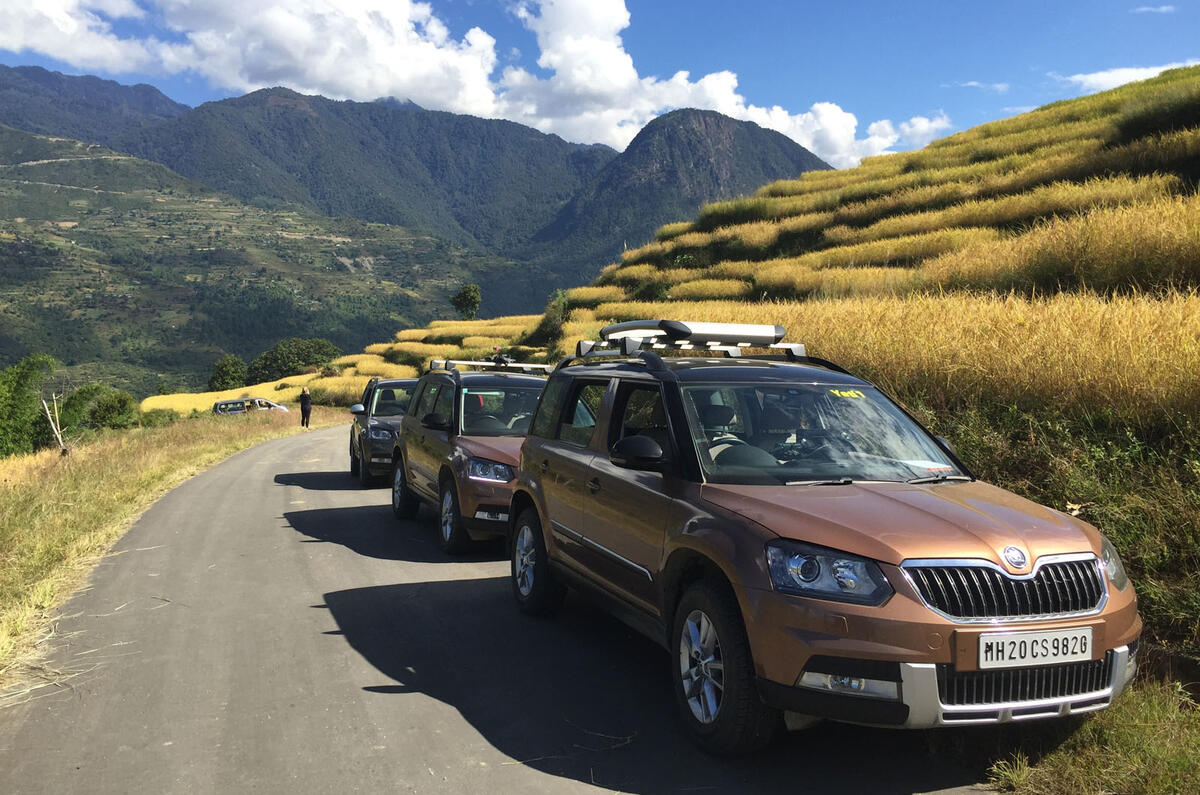 Live blog: The Skoda Yeti takes on Bhutan