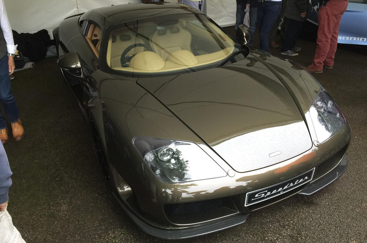 Noble Speedster 2016 Goodwood Festival of Speed