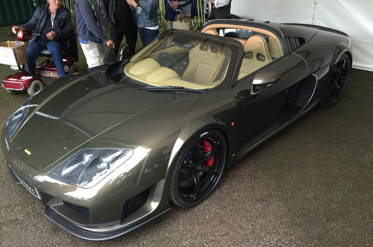 Noble Speedster 2016 Goodwood Festival of Speed