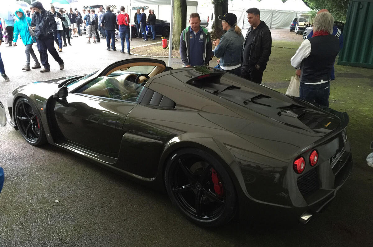 Noble Speedster 2016 Goodwood Festival of Speed