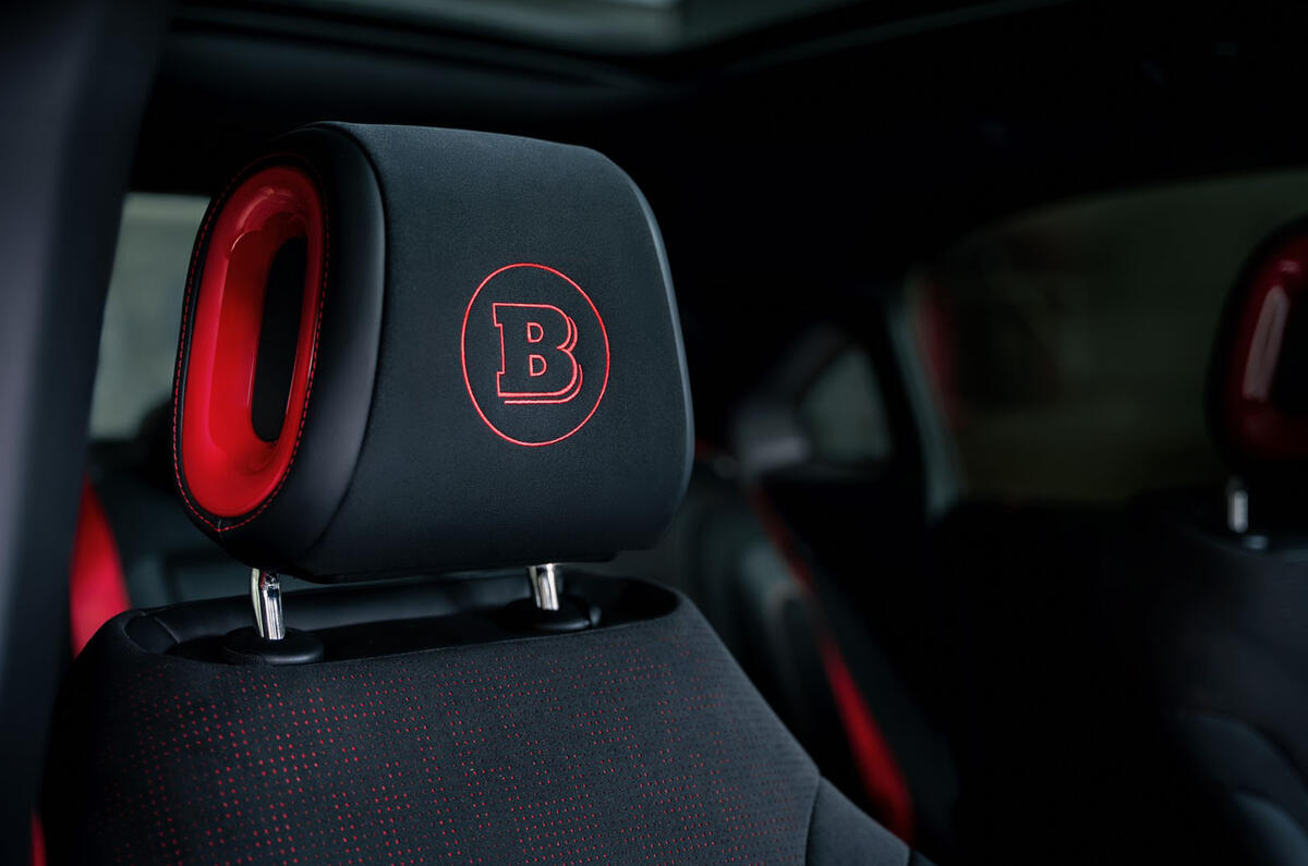 Smart 1 Brabus 2023 headrest