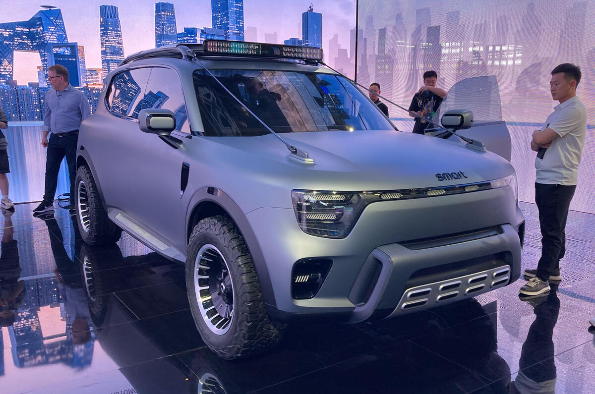 Smart 5 concept Beijing motor show front quarter Smart 5 concept Beijing motor show front quarter
