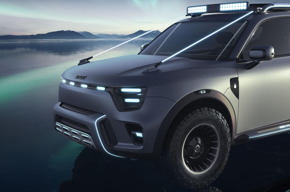 Smart 5 concept front close Smart 5 concept front close