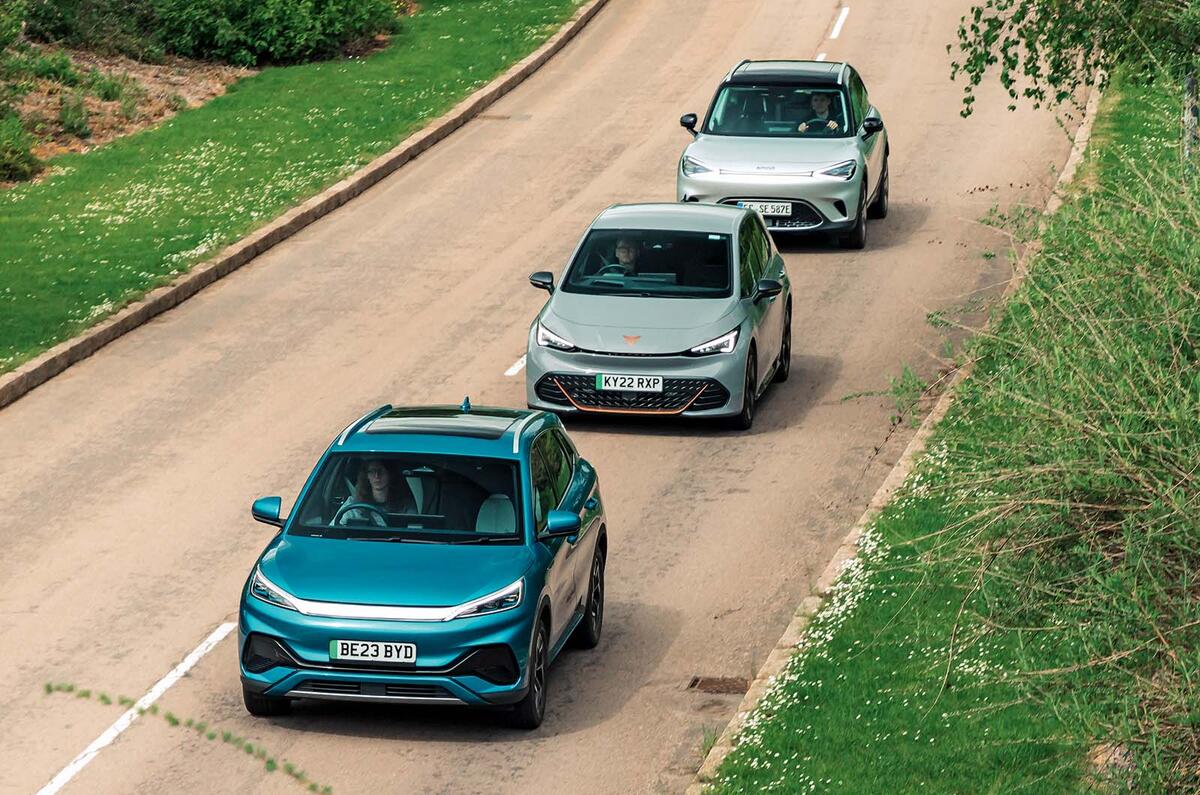 Smart BYD Cupra Triple Test 83 Smart BYD Cupra Triple Test 83