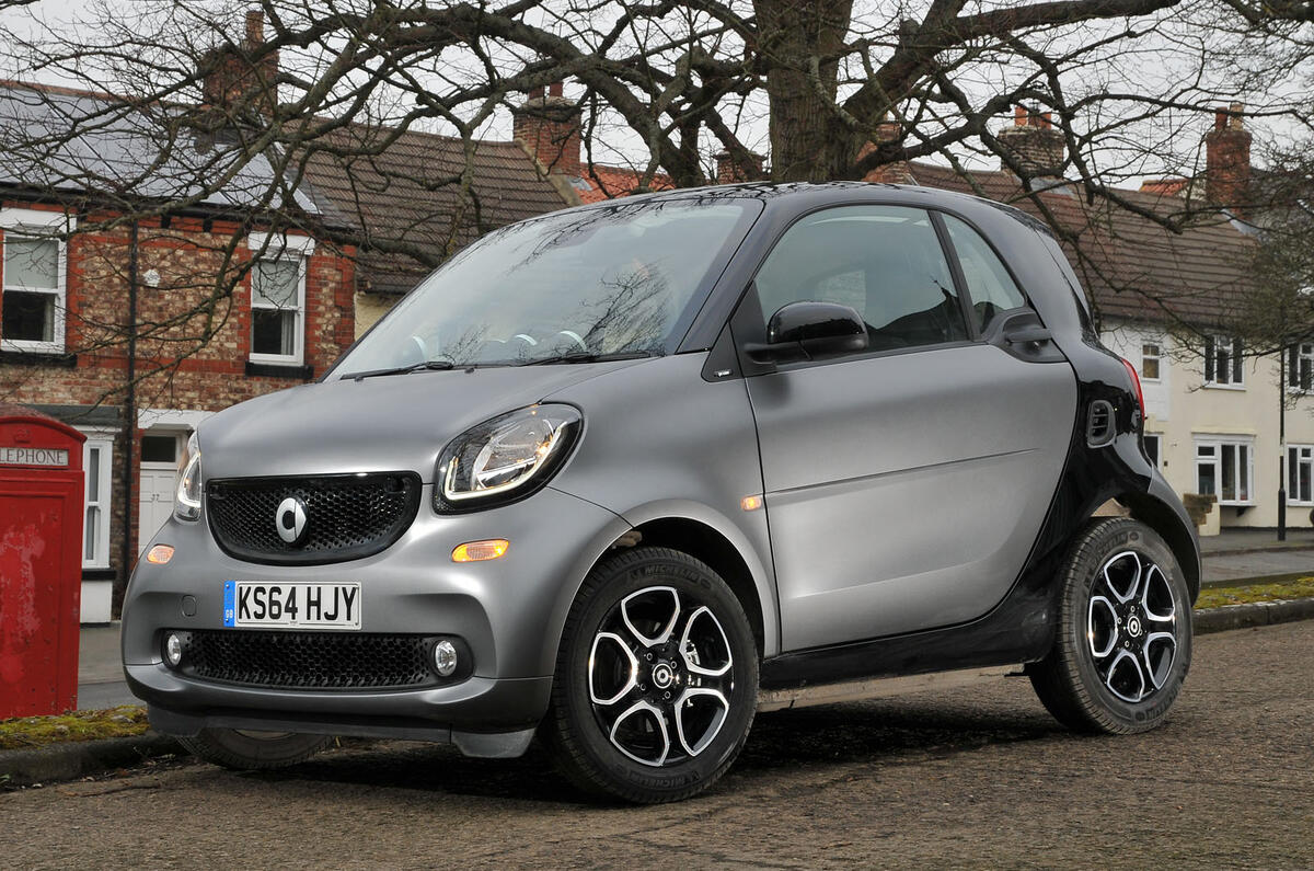 Smart Fortwo front quarter static
