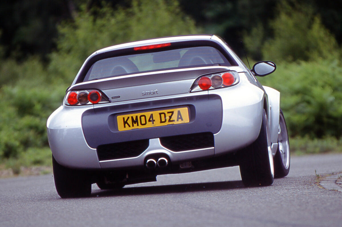 Smart Roadster Mk1 cornering Smart Roadster Mk1 cornering