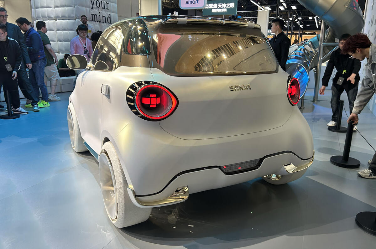 Smart #2 rear 3 4