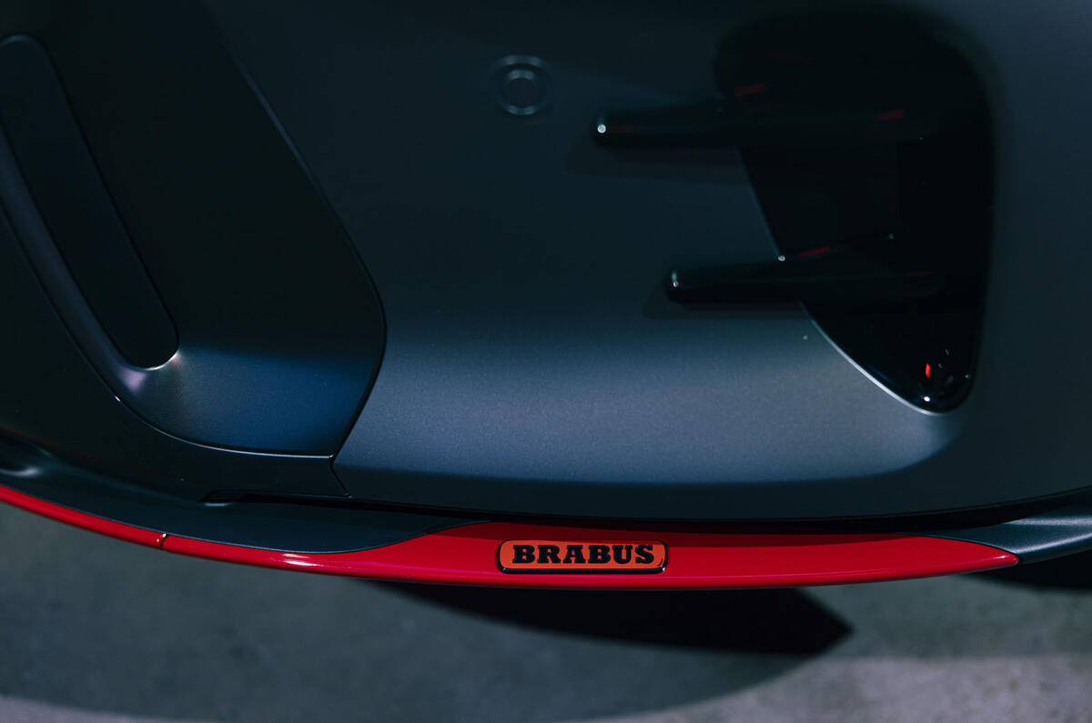 Smart #5 Brabus diffuser detail Smart #5 Brabus diffuser detail