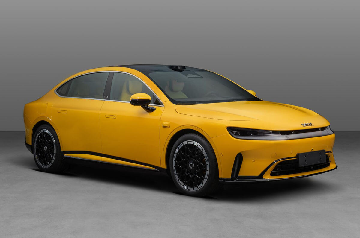 Smart #6 front 3 4 yellow