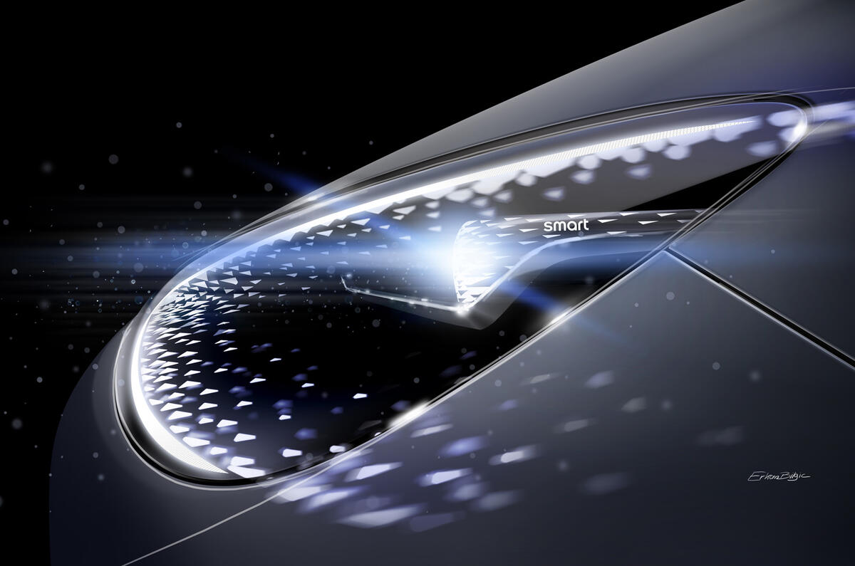 smart Concept #1 Headlight smart Concept #1 Headlight
