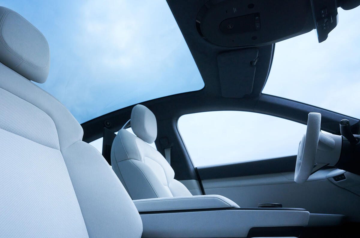 Sony Honda Afeela Prototype front seats Sony Honda Afeela Prototype front seats