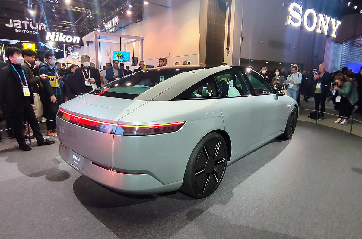 Sony Honda Afeela saloon concept at CES 616 Sony Honda Afeela saloon concept at CES 616