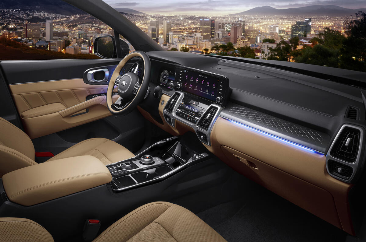 2020 Kia Sorento interior