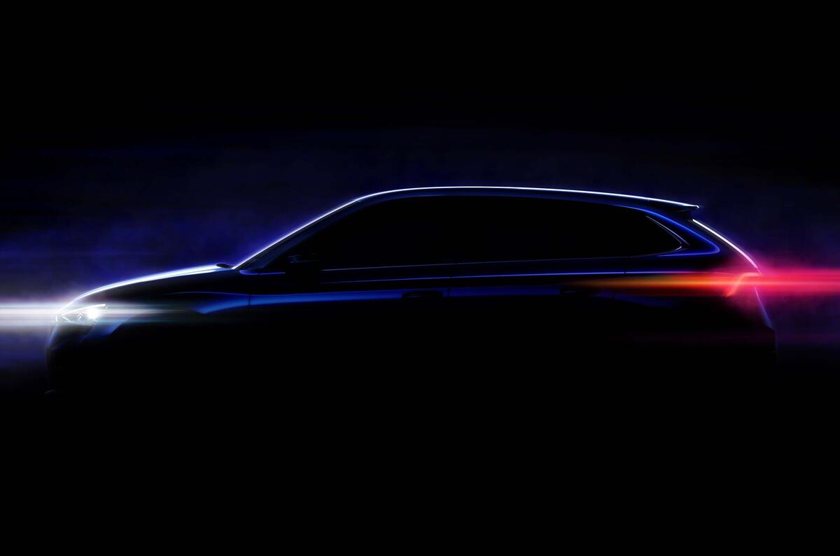 Skoda compact hatchback sketch