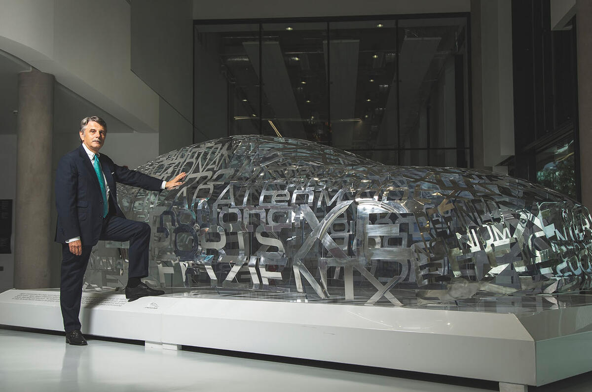 Speth by Jaguar word cloud sculpture Speth by Jaguar word cloud sculpture