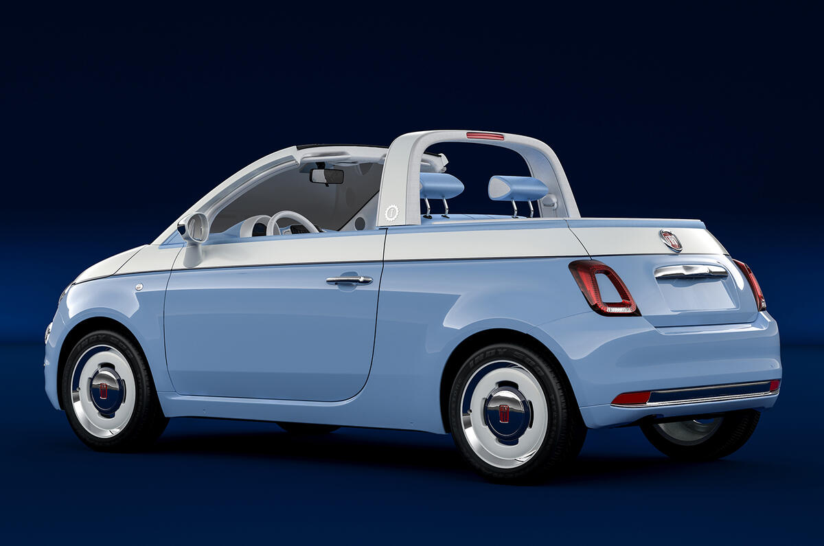 Fiat 500 Spiaggina by Garage Italia is coachbuilt nod to 1950s oddity