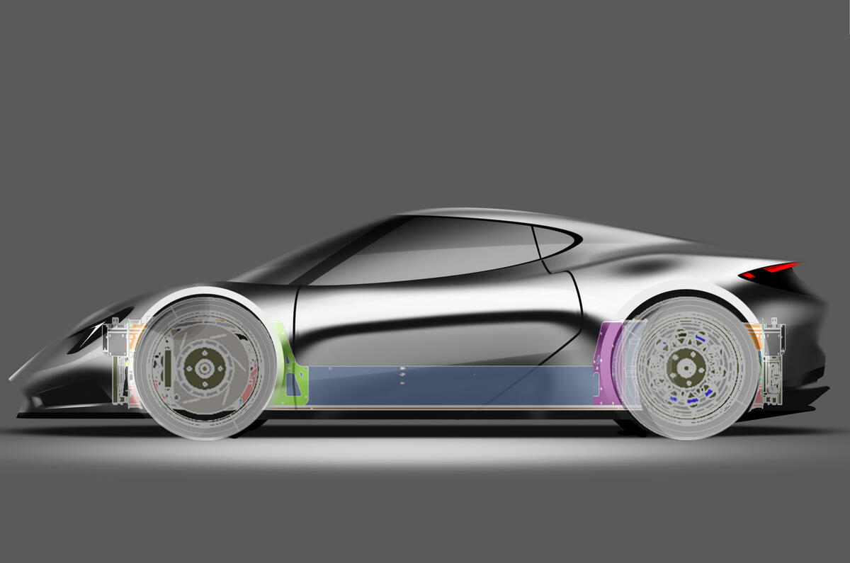 Delta sports car as imagined by Autocar