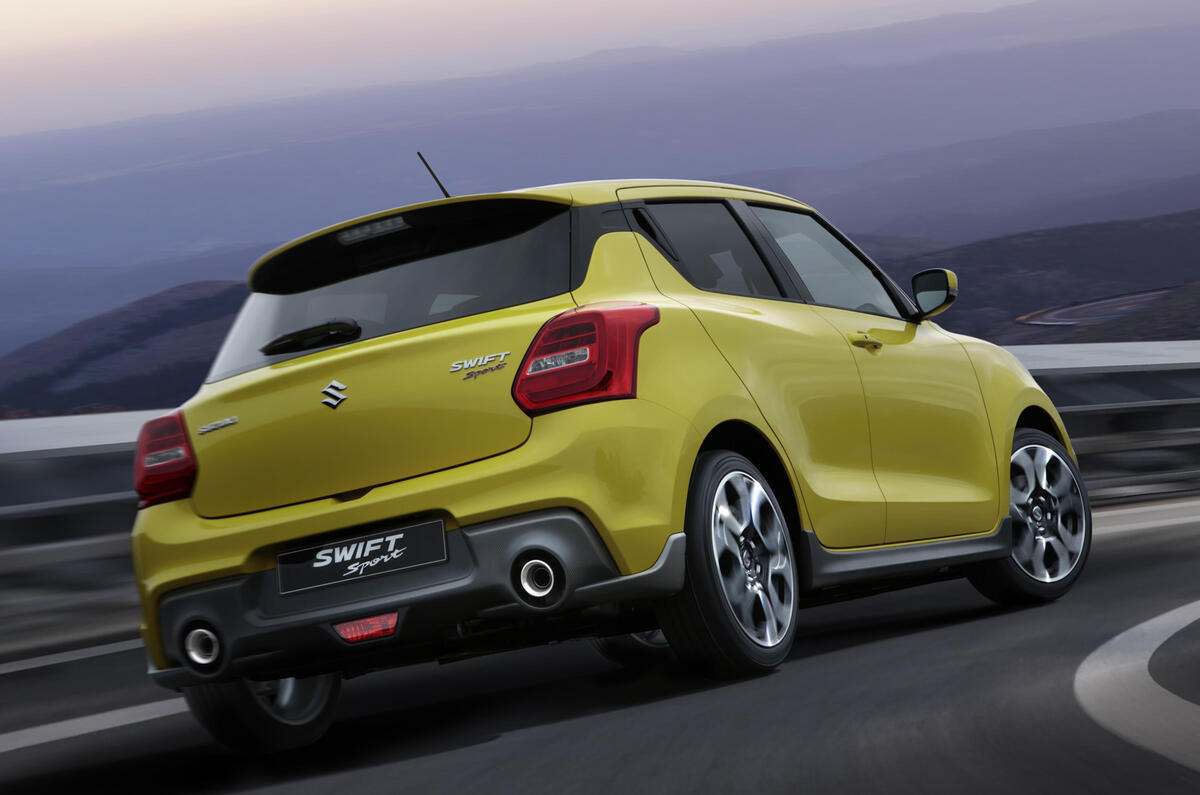 New Suzuki Swift Sport launched as 970kg featherweight warm hatch