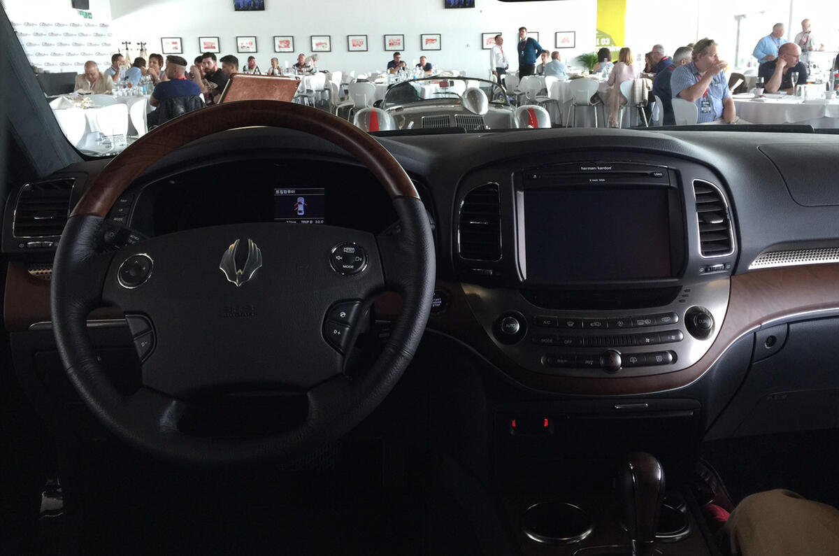 SsangYong Chairman W luxury saloon makes first UK appearance 