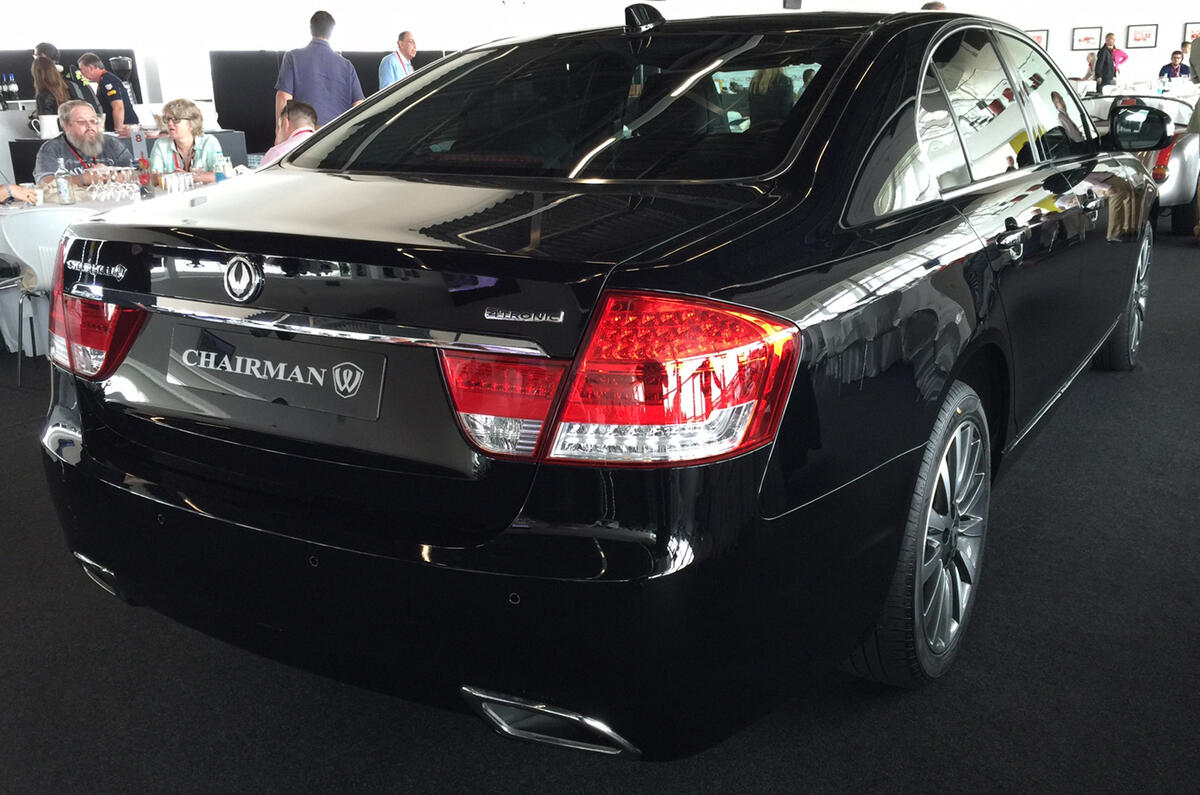 SsangYong Chairman W luxury saloon makes first UK appearance 