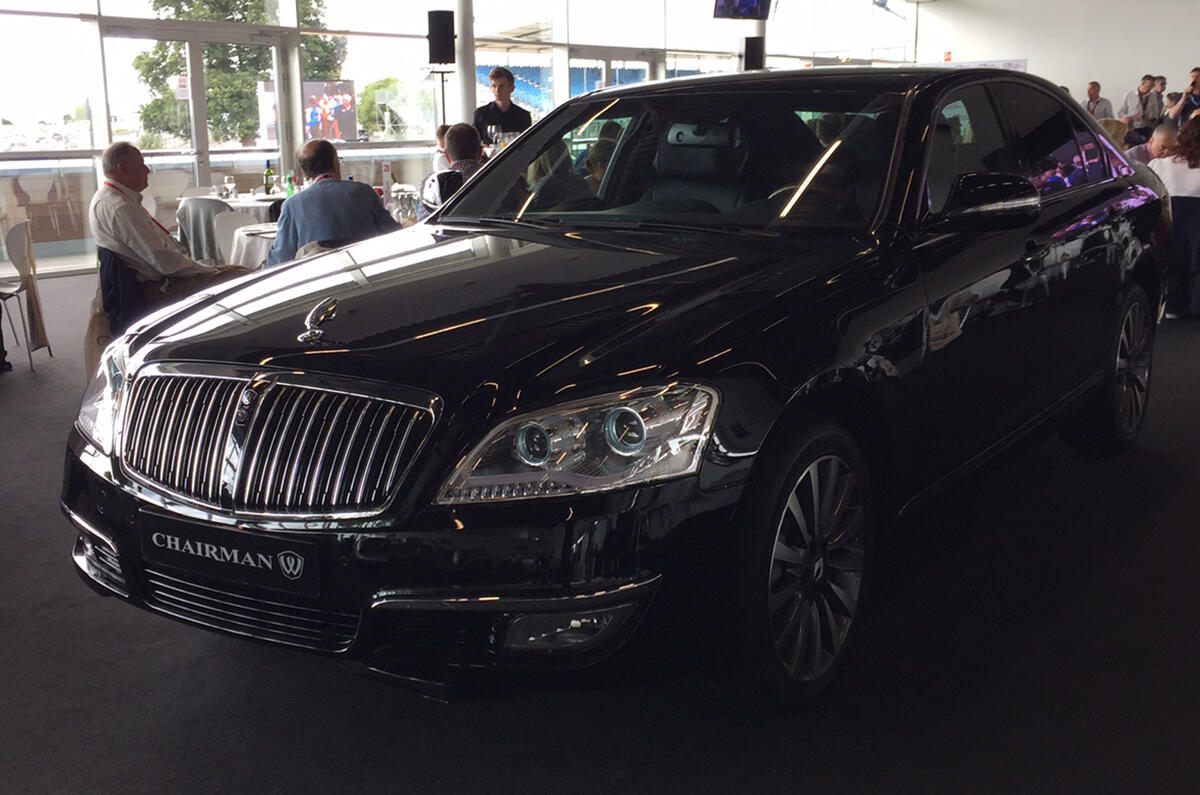 SsangYong Chairman W luxury saloon makes first UK appearance 