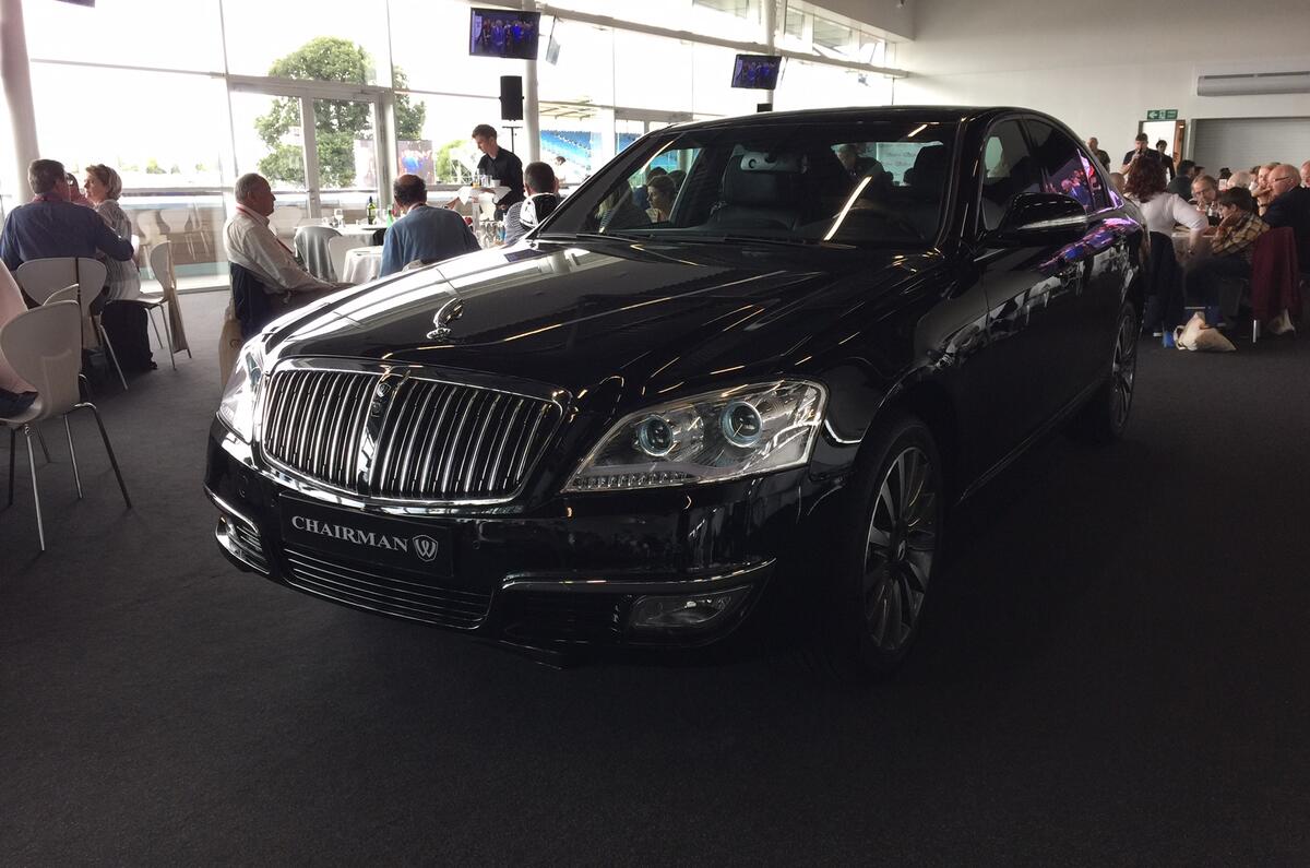 SsangYong Chairman W luxury saloon makes first UK appearance 